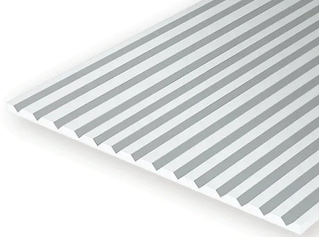 Evergreen Scale Models Styrene V-Groove Evergreen Scale Models 4188 Styrene V-Groove .040 x 6 x 12,.188"