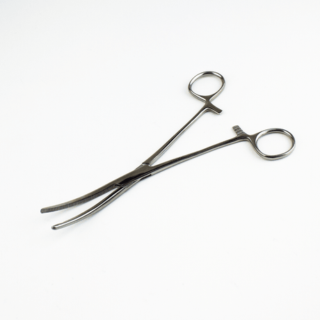 Excel Hobby Tools Clamps & Hemostats Excel 7.5 in. Curved Nose Hemostat 55531