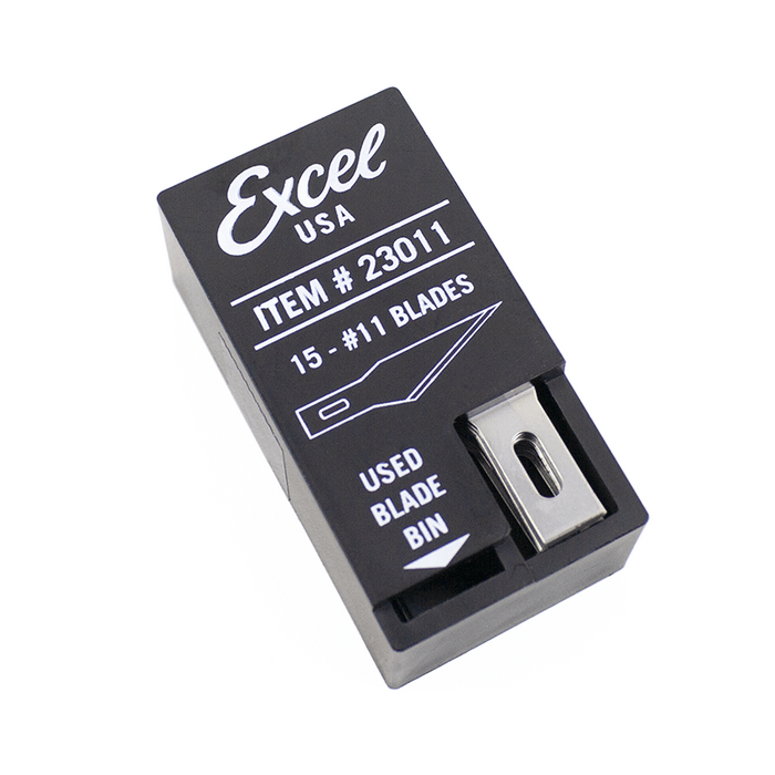 Excel Hobby Tools Hobby Building Accessories Excel #11 Hobby Knife 15 Blades 23011