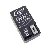 Excel Hobby Tools Hobby Building Accessories Excel #11 Hobby Knife 15 Blades 23011