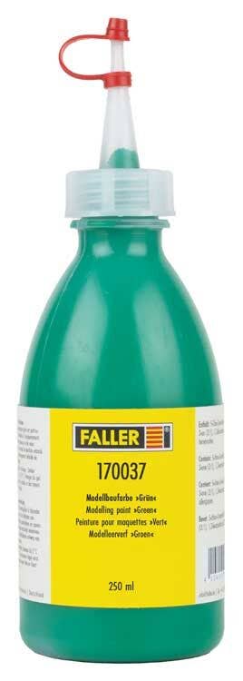 Faller Supplies Faller 170037 Model Building Paint, Green (8.5oz 250ml)