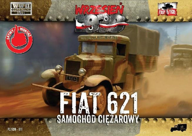 First to Fight MILITARY MODEL First To Fight 1/72 Polish Fiat 621 Truck Kit