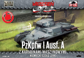 First to Fight MILITARY MODEL First To Fight 1/72 PzKpfw I Ausf A German Light Tank Kit