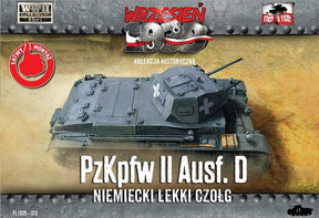 First to Fight MILITARY MODEL First To Fight 1/72 PzKpfw II Ausf D German Light Tank Kit