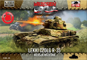 First to Fight MILITARY MODEL First To Fight 1/72 WWII R35 Early Version Light Tank Kit