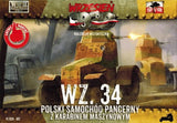 First to Fight MILITARY MODEL First To Fight 1/72 WZ34 Polish Armored Car Kit