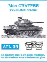 Friulmodel MILITARY MODEL Friulmodel Military 1/35 M24 Chaffee T72E1 Early Track Set (170 Links)