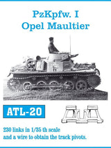Friulmodel MILITARY MODEL Friulmodel Military 1/35 PzKpfw I Opel Maultier Track Set (230 Links)