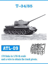 Friulmodel MILITARY MODEL Friulmodel Military 1/35 T34/85 Track Set (170 Links)