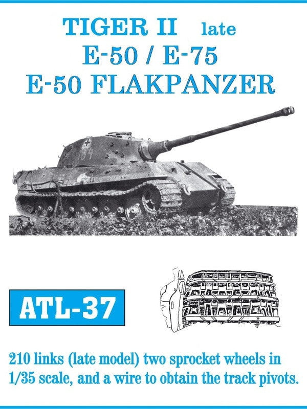 Friulmodel MILITARY MODEL Friulmodel Military 1/35 Tiger II Late Track Set (210 Links)