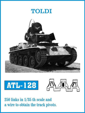 Friulmodel MILITARY MODEL Friulmodel Military 1/35 Toldi Nimrod Track Set (250 Links)