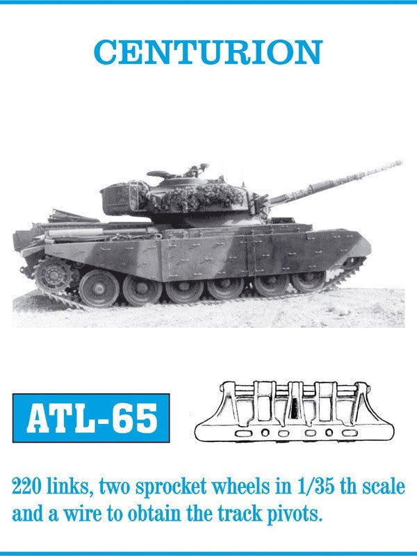 Friulmodel MILITARY MODELS Friulmodel Military 1/35 Centurion Track Set (220 Links)