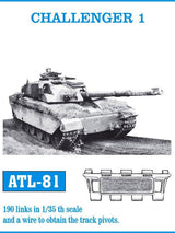 Friulmodel MILITARY MODELS Friulmodel Military 1/35 Challenger I Track Set (190 Links)