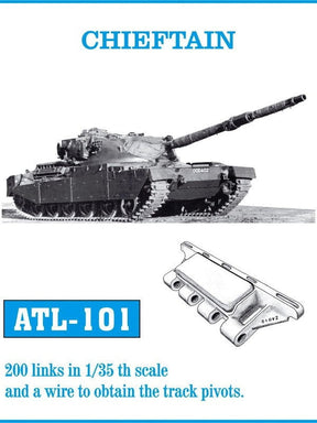 Friulmodel MILITARY MODELS Friulmodel Military 1/35 Chieftain Track Set (200 Links)