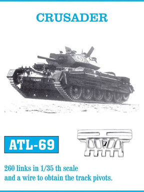 Friulmodel MILITARY MODELS Friulmodel Military 1/35 Crusader Track Set (260 Links)