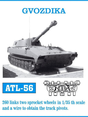 Friulmodel MILITARY MODELS Friulmodel Military 1/35 Gvozdika Track Set (260 Links)
