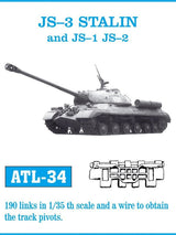 Friulmodel MILITARY MODELS Friulmodel Military 1/35 JS3/JS1/JS2 Stalin Track Set (190 Links)