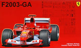 Fujimi MODEL CARS Fujimi 1/20 Ferrari F2003GA Japan/Italy/Monaco/Spain GP Race Car Kit