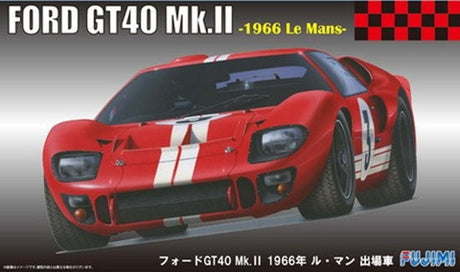 Fujimi MODEL CARS Fujimi 1/24 Ford GT40 Mk II 1966 LeMans Race Car Kit