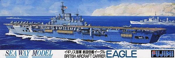 Fujimi MODEL SHIPS Fujimi 1/700 Aircraft Carrier Eagle Waterline Kit