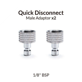 Gaahleri Airbrush Airbrush Components 2 Pcs Airbrush Quick Male Adapter