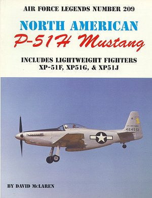 Ginter Books HOBBY BOOKS Ginter Books - Air Force Legends: North American P51H Mustang