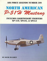 Ginter Books HOBBY BOOKS Ginter Books - Air Force Legends: North American P51H Mustang