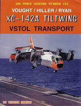 Ginter Books HOBBY BOOKS Ginter Books - Air Force Legends: Vought/Hiller/Ryan XC142A Tiltwing VSTOL Transport