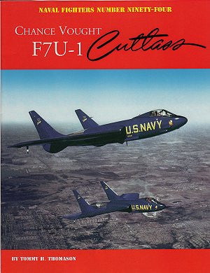 Ginter Books HOBBY BOOKS Ginter Books - Naval Fighters: Chance Vought F7U1 Cutlass