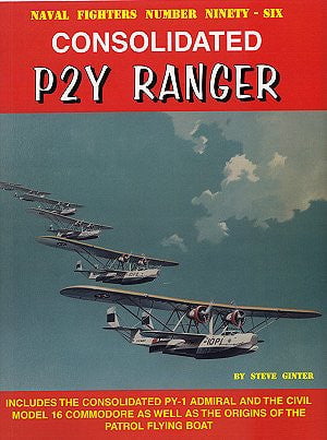 Ginter Books HOBBY BOOKS Ginter Books - Naval Fighters: Consolidated P2Y Ranger