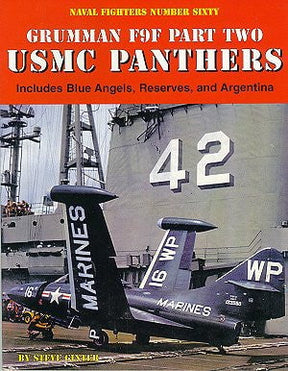 Ginter Books HOBBY BOOKS Ginter Books - Naval Fighters: Grumman F9F Pt.2 USMC Panthers