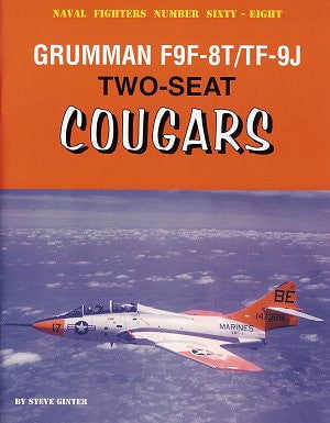 Ginter Books HOBBY BOOKS Ginter Books - Naval Fighters: Grumman F9F8T/TF9J 2-Seat Cougars