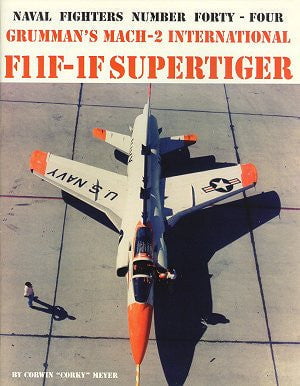Ginter Books HOBBY BOOKS Ginter Books - Naval Fighters: Grumman Mach2 International F11F1F Supertiger