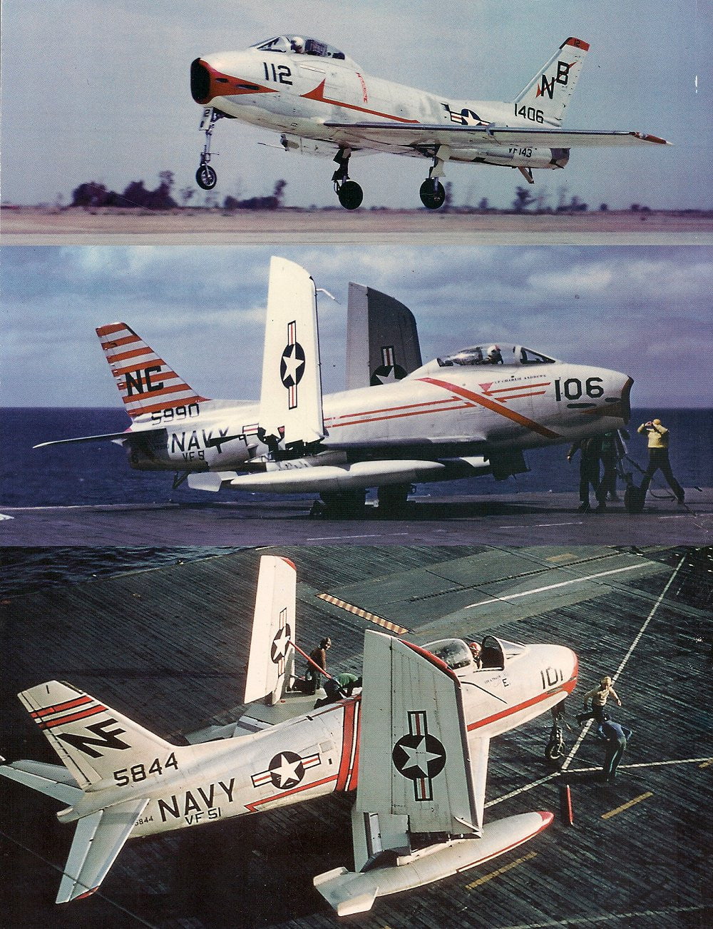 Ginter Books HOBBY BOOKS Ginter Books - Naval Fighters: North American FJ3/3M Fury