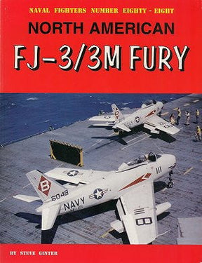 Ginter Books HOBBY BOOKS Ginter Books - Naval Fighters: North American FJ3/3M Fury
