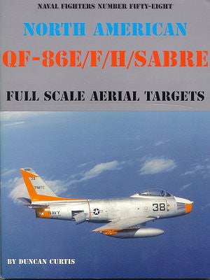 Ginter Books HOBBY BOOKS Ginter Books - Naval Fighters: North American QF86E/F/H/Sabre