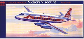 Glencoe MODEL AIRCRAFT Glencoe Aircraft 1/96 Vickers Viscount 745 Aircraft Kit