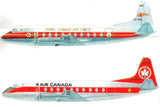 Glencoe MODEL AIRCRAFT Glencoe Aircraft 1/96 Vickers Viscount Airliner w/TCA & Air Canada Markings Ltd. Edition Kit