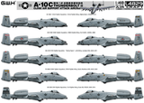 Great Wall Hobby SCALE MODEL KITS Great Wall Hobby 1/48 A10C Thunderbolt II Close Air Support Attack Aircraft Kit