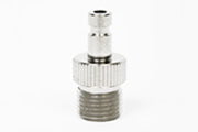 Grex Accesories AD7 Airbrush Quick Connect Male 1/8" Plug with 1/8" Male Threading