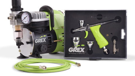 Grex Airbrushes1 Grex GCK03 - Tritium.TG Airbrush Combo Kit
