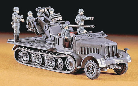 Hasegawa MILITARY MODEL Hasegawa 1/72 8-Ton 37mm AA Halftrack Kit
