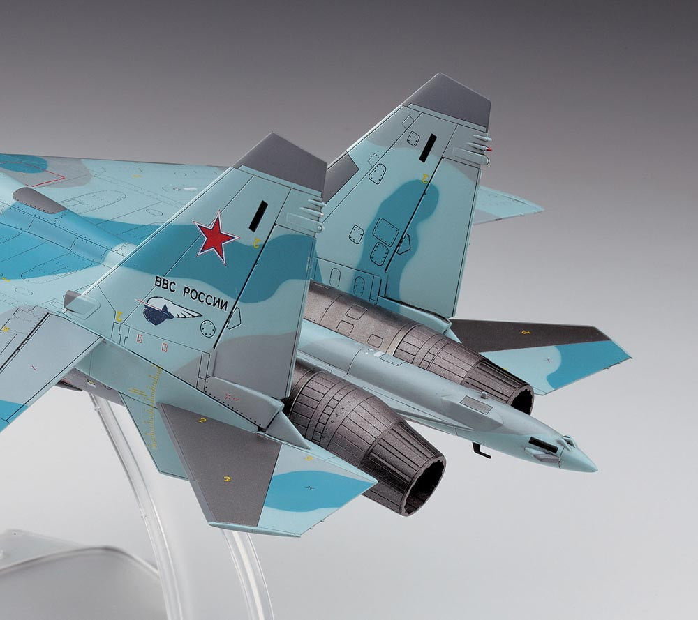Hasegawa MODEL AIRPLANES Hasegawa 1/72 Su35S Flanker Russian AF Multi-Role Fighter Kit