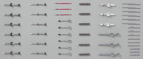 Hasegawa MODEL AIRPLANES Hasegawa 1/72 Weapons V - US Missiles & Launcher Set Kit