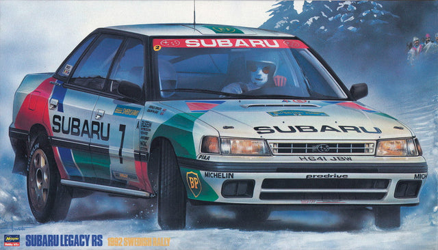 Hasegawa MODEL CARS Hasegawa 1/24 Subaru Legacy RS 1992 Swedish Rally Kit