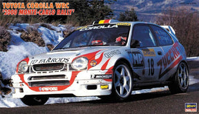 Hasegawa MODEL CARS Hasegawa 1/24 Toyota Corolla WRC 2000 Monte-Carlo Rally Race Car Ltd Edition Kit