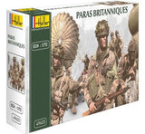 Heller MILITARY MODELS Heller 1/72 British Paratroopers (50) Kit