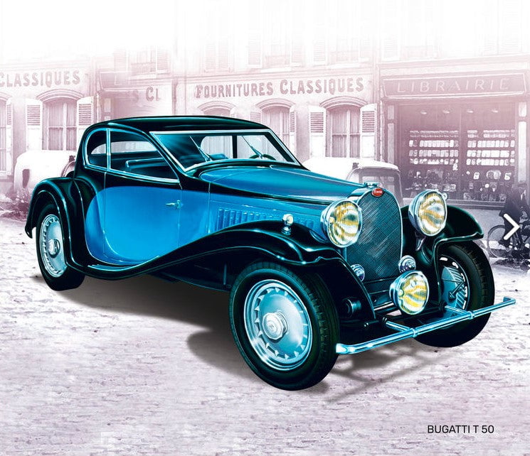 Heller MODEL CARS Heller 1/24 Bugatti T50 Car Kit