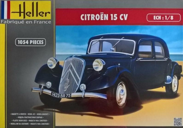 Heller MODELS CARS Heller 1/8 Citroen 15CV 4-Door Sedan Car Kit