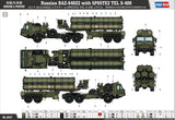 Hobby Boss MILITARY MODEL Hobby Boss 1/35 Russian BAZ-64022 w/5P85TE2 TEL S-400 Kit
